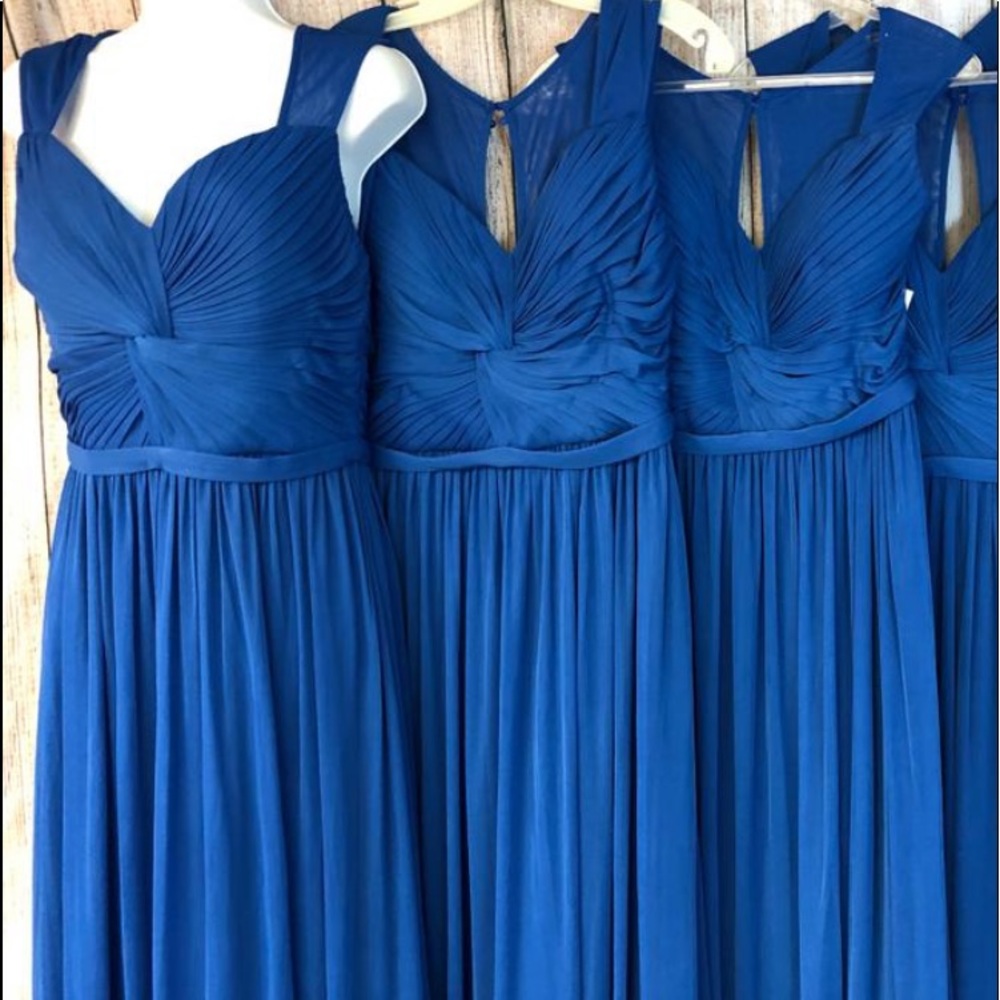 Lot of 5 ELEGANZA BLUE BRIDESMAID DRESSES